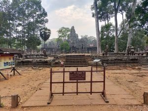 2021年4月8日 バイヨン寺院正面